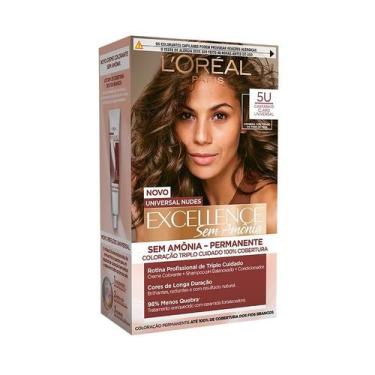 Imagem de Tintura Imédia Excellence L'oréal Paris Sem Amônia 5U Castanho Claro U