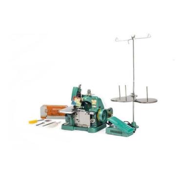 Imagem de Máquina De Costura Semi Industrial Overlock Butterfly TOP, Verde, 220V