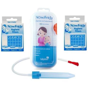 Imagem de Nosefrida aspirador nasal + 2 refis - original - babydeas