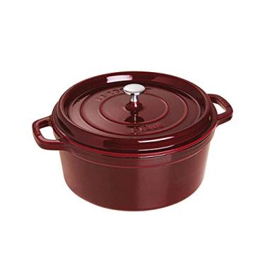 Imagem de STAUB Torradeira de ferro fundido/cocotte, redondo, 26 cm, 5 L, granadina