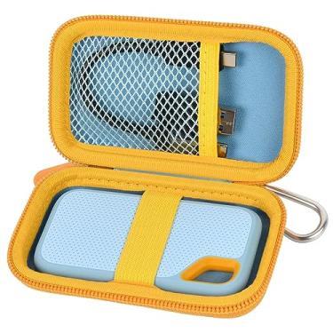 Imagem de Capa compatível com SanDisk 1TB 2TB 500GB 4TB/para SSD portátil PRO Extreme, suporte de armazenamento de disco rígido externo de estado sólido para SDSSDE61/SDSSDE60/SDSSDE81/SDSSDE30/SDSSDE60 (apenas