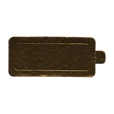 Imagem de 25 Base Laminada para Doces Retangular Nº6 Premium - AAZ, Dourado