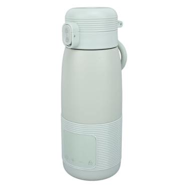 Imagem de Aquecedor de Leite Portátil para bebê 4400mAh Com Controle de Temperatura Sem Fio de Aço Inoxidável, Aquecedor de Mamadeiras de Viagem para Aquecer Rapidamente Leite ou Misturar