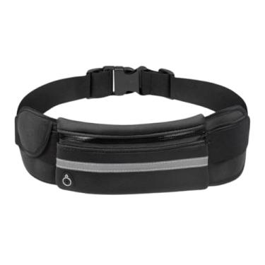 Imagem de Pochete Unisex Moderna Bolsa Transversal Cintura Fashion Neopreme Impermeável - TYDA (PRETO)