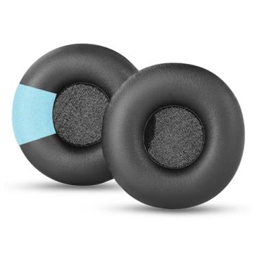 Imagem de Almofadas de orelha de substituição de almofadas de espuma compatível com fones de ouvido Sony MDRZX110NC MDR ZX110NC com cancelamento de ruído (preto)