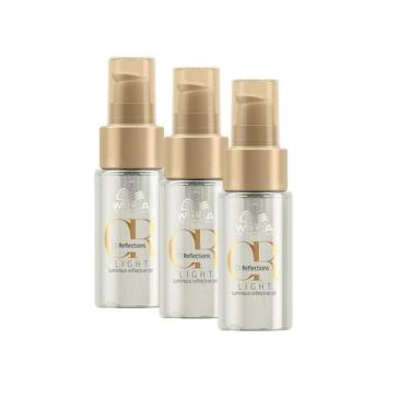 Imagem de Kit 3 Óleos Capilar Oil Reflections Light 30ml - Wella - Wella Profess