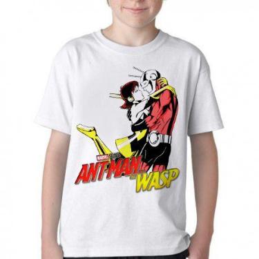 Imagem de Camiseta Infantil ou adulto Homem Formiga e a Vespa  Blusa Criança tod