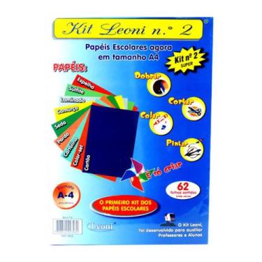 Imagem de Kit Leoni Nº 2 Papéis Escolares