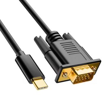 Imagem de Cabo Conversor USB-C Para DVI-D - 1.8 Metros  24+1 Pinos  Chipset Interno (USB-C M X DVI-D M) Comtac