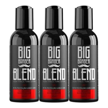 Imagem de Kit 3x Produto Para Crescer Barba Loção Blend Big Barber Cresce Pelo