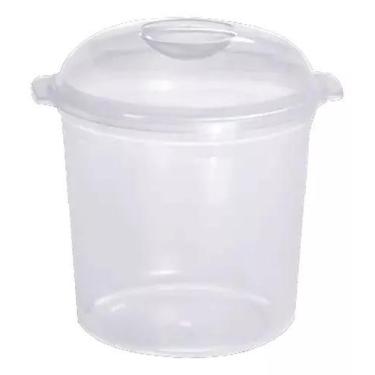 Imagem de Pote Refil para Iogurteira Elétrica Izumi de 1L  Pote Reforçado Transp