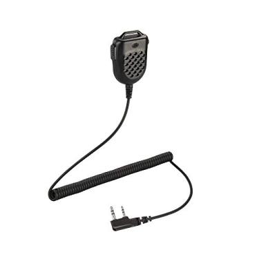 Imagem de Arrowmax Microfone de alto-falante APM086-K2 compatível com BaoFeng BTECH UV-5R UV-5RA UV-5RE UV-5R3 BF-F8HP UV-82HP Kenwood Rádios de 2 pinos 2 pinos NX-1200 NX-1300 NX-P1200 NX-P1300 NX-3220 NX-332