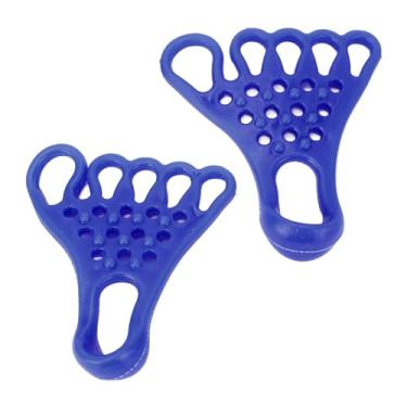Imagem de Maca do pé do Dedo do pé, Faixa de Alongamento do Separador da Massagem do pé do Relaxamento Muscular Tpr, Força do Tornozelo, para a Aptidão Valgus (Azul)