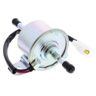 Imagem de DELEYAPARS RC601-51352 Bomba de combustível elétrica com plugue branco para John Deere AM876265 Kubota RC601-51350 16851-52030 Kawasaki 49040-2065 490402065 Bobcat 6684852 425 428 430 4 35 A770 S750
