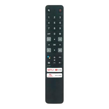Imagem de Controle remoto de substituição por voz compatível com TCL Smart Android TV 70S430 49S6500 55P8S 65C825 75C825 75P725 85P725 55S430 43S430 65S434 32A323 32P300 P 40S6 800 49S6800 50P8 40A323 40A325
