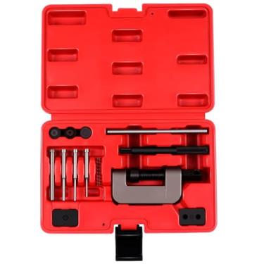 Imagem de SCITOO Conjunto de 13 peças de disjuntor de corrente de motocicleta, ferramenta de remoção de corrente e kit de rebitador para came e correntes de 35 a 630