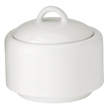 Imagem de Açucareiro GET de porcelana, 241 g, branco (conjunto de 12)
