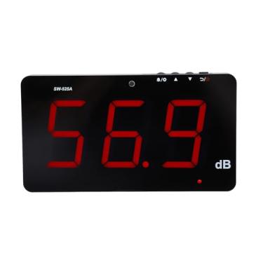 Imagem de Medidor de Nível de Som, 2 Peças 9.6 Polegada Lcd Digital Medidor de Nível de Som Pendurado na Parede 30 130130db Testador de Ruído Medidor de Som Digital