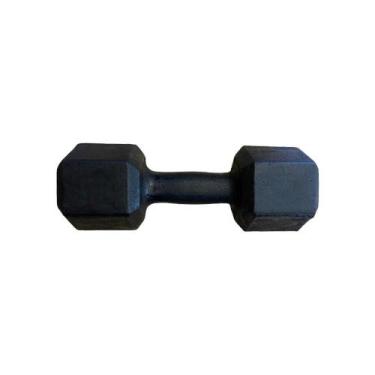Imagem de Halter Sextavado Pintado 10Kg Academia Treino Musculação - Camarx