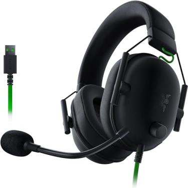 Imagem de Razer Fone de ouvido BlackShark V2 X com fio para jogos com som surround 7.1, drivers de 50 mm, microfone com cancelamento de ruído