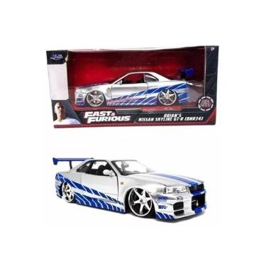 Imagem de Miniatura Nissan Skyline GTR R34 Velozes e Furiosos - jada