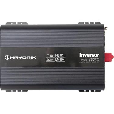 Imagem de HAYONIK, Inversor Off-Grid, Onda Senoidal Pura, Potência Nominal 2000W, Pico de Partida 4000W, Entrada 12VDC, Saída 127VAC - PSW112