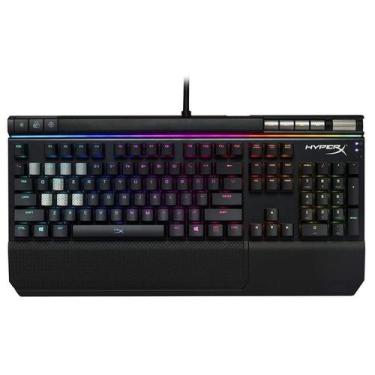 Imagem de Teclado Jogos Kingston Hyperx Alloy Elite Rgb Hx Kb2Bl2 Us Com Fio Pre