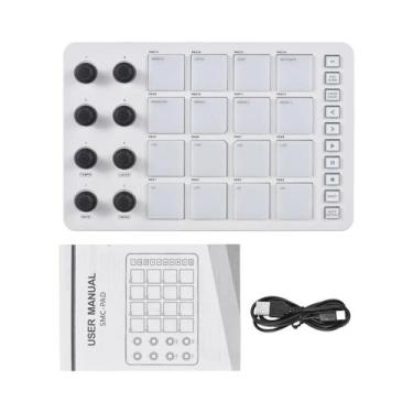 Imagem de M-Vave SMC-PAD LaunchPad, design portátil, controlador MIDI sem fio, b