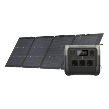 Imagem de Estação Ecoflow River 2 Pro + Painel 160w - NoBrand, 220 - EU