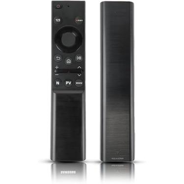 Imagem de Controle remoto de substituição Universalb para Smart TVs Samsung – Compatível com QLED, 4K, 8K UHD, Crystal UHD e NEO QLED Series – Possui atalhos Netflix e Prime Video (www)