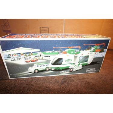 Imagem de Helicóptero de brinquedo Hess 2001 com Motorcycle & Cruiser Limited Ed.