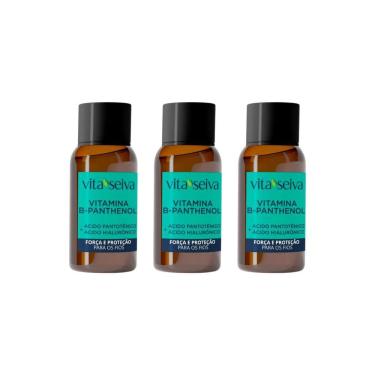 Imagem de Oleo Capilar Vegetal Vita Seiva B-Panthenol 30Ml-Kit C/3Un