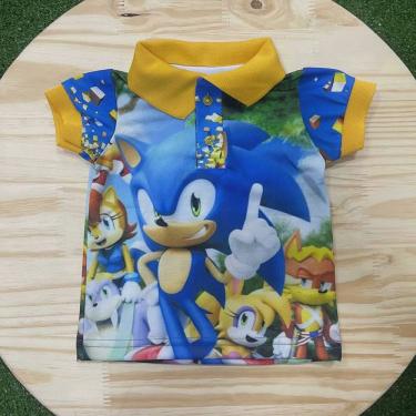 Imagem de Camiseta Polo Sonic Infantil