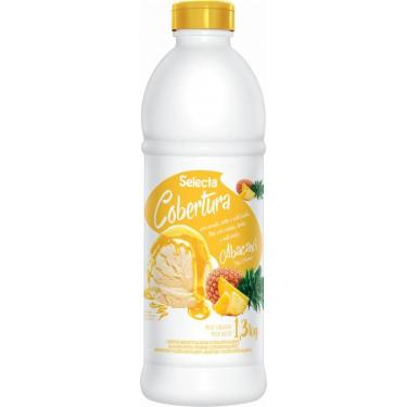 Imagem de Cobertura Concentrado De Sorvete E Sobremesas Selecta 1,3kg - Abacaxi