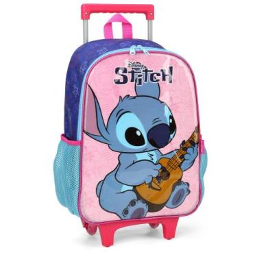 Imagem de Mochila com Rodinhas Stitch Roxo - Luxcel 2024