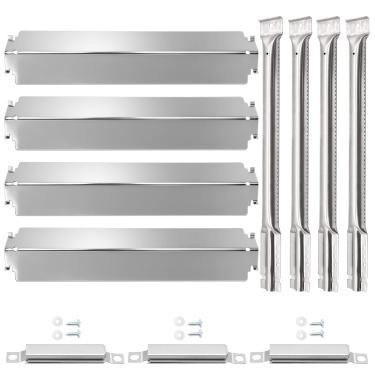 Imagem de Hiorucet Peças de reposição de grelha para modelos Charbroil 463268007, 463268008, 463268107, 463248208, 463268606, 463268706, 463260207, 463248108 Tubos de Queimador e Tubos de transporte