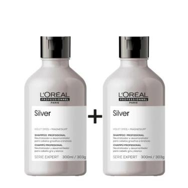 Imagem de Kit loreal silver shampoo 300 ml - 2 x 300ml