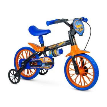 Imagem de Bicicleta Infantil Aro 12 Hot Wheels Nathor