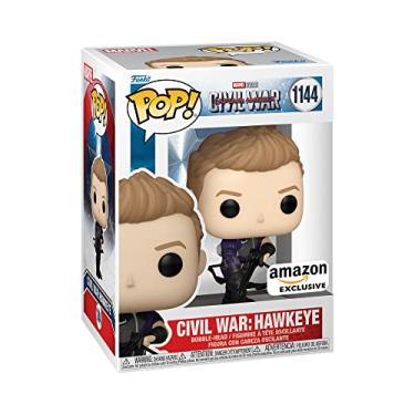 Imagem de Funko Pop! Marvel: Civil War Construa uma cena - Hawkeye 2nd - Captain America 3 - Exclusiva Amazon - Figura de vinil colecionável - Ideia para presente- Mercadoria oficial - Fãs de filmes