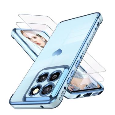 Imagem de Dretal Capa para Motoro Moto-G-Stylus-5G-2025 com 2 películas protetoras, para meninas, mulheres, fofa, feminina, amor, coração, luxuosa, dourada, macia, proteção para câmera, bumper de silicone, à