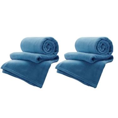 Imagem de Kit 2 Mantas Celta Casal 1,80 X 2,00M Diversas Cores - Corttex