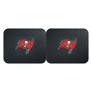 Imagem de FANMATS 12361 NFL - Tampa Bay Buccaneers Tapete utilitário - 2 peças, 35,5 x 43,1 cm