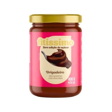 Imagem de Brigadeiro De Colher Zero Açúcar Zero Lactose Fitissimo 400g