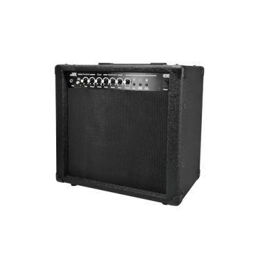 Imagem de Monoprice Amplificador combo de guitarra 1x10 – preto, 40 watts, Spring Reverb, alto-falante de 25 cm e 4 Ohm, entradas altas e baixas, saída de fone de ouvido – Série Stage Right