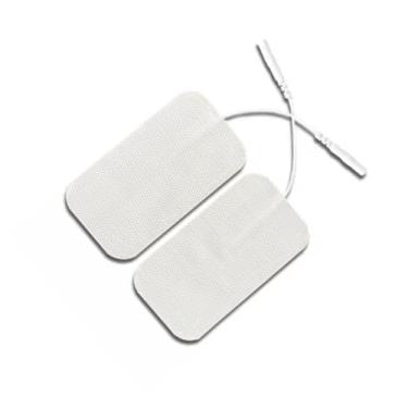 Imagem de 2 Eletrodos para Fisioterapia TENS 2mm tamanho 5x9
