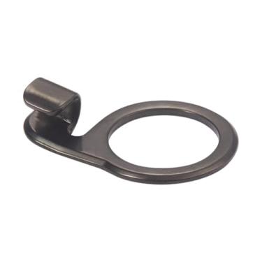 Imagem de KAISH Aço inoxidável Stop Buzz Bass String Guide Stealth String Retainer Eliminate Buzz para P/Precision Bass J/Jazz Bass Black