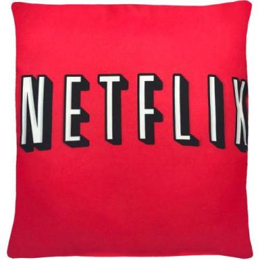 Imagem de Almofada Emoji Pelúcia 45cm Netflix retro - Vitor Bordados
