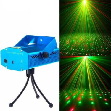 Imagem de Laser De Balada Mini Led Giratória Festas Vibrantes - Desert