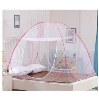 Imagem de Mosquiteiro Tenda Cama King Dobrável Pratico e portátil 1.5cm*2.0cm 1.8cmX2.0cm