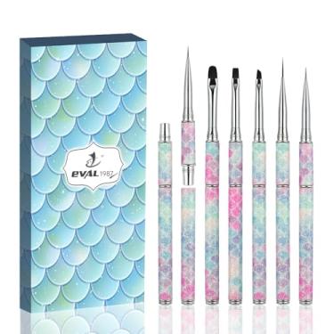 Imagem de yihuale Conjunto De Pincéis Para Arte Em Unhas, Esmalte Gel, Caneta Design, Ferramentas Pintura, Pincel Limpeza Delineador, Presente Salão Meninas E Mulheres